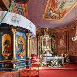 Bild: Ambona Kościół św. Krzyża na Obidowej Chabówka